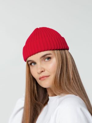 Шапка Hipsta, красная (алая) — изображение 4
