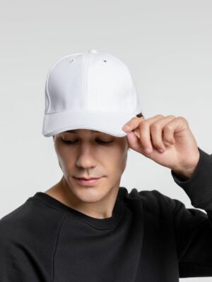 Бейсболка Generic, белая — изображение 9