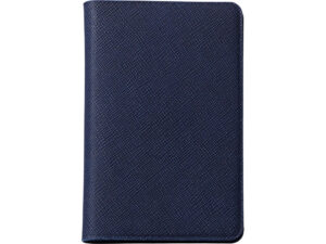 Футляр-книжка на 4-е карты с RFID Favor, темно-синий — изображение 2