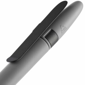 Ручка шариковая Prodir DS5 TSM Metal Clip, серая — изображение 5