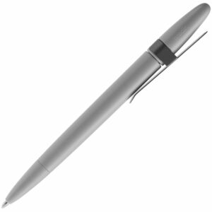 Ручка шариковая Prodir DS5 TSM Metal Clip, серая — изображение 2