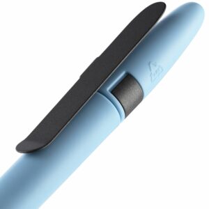 Ручка шариковая Prodir DS5 TSM Metal Clip, голубая с серым — изображение 6