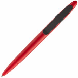 Ручка шариковая Prodir DS5 TSM Metal Clip, красная с серым — изображение 4