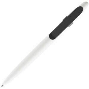 Ручка шариковая Prodir DS5 TSM Metal Clip, белая с серым — изображение 4