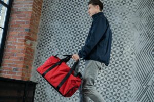Сумка дорожная urbanPulse, красная — изображение 22
