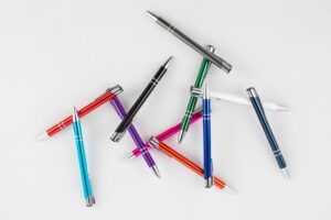 Ручка шариковая Keskus, ярко-синяя — изображение 5