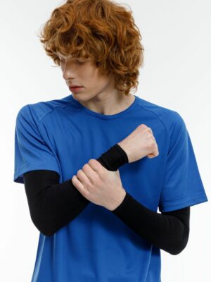 Рукава спортивные Flexor, черные — изображение 6