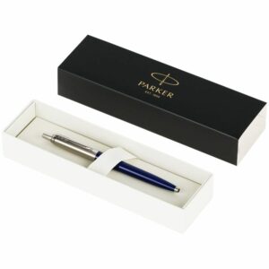 Ручка шариковая Parker Jotter Originals Navy Blue Chrome CT, темно-синяя — изображение 4