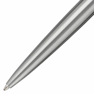 Ручка шариковая Parker Jotter XL Monochrome Grey, серебристая — изображение 2