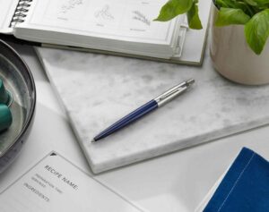 Ручка шариковая Parker Jotter Royal Blue CT — изображение 4