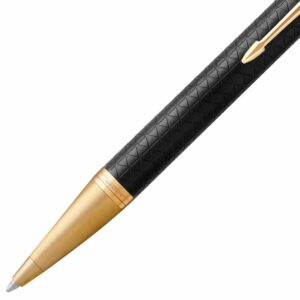Ручка шариковая Parker IM Premium Black/Gold GT — изображение 2