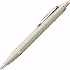 Ручка шариковая Parker IM Professionals Monochrome Champagne, золотистая — изображение 2