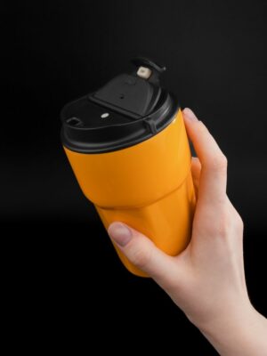 Термостакан Freshbrew, оранжевый — изображение 9