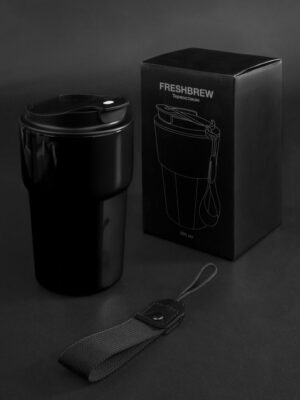 Термостакан Freshbrew, черный — изображение 10
