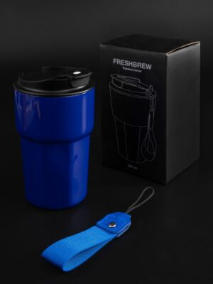 Термостакан Freshbrew, синий — изображение 9