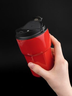 Термостакан Freshbrew, красный — изображение 9