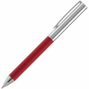 Ручка шариковая Eyeshot Soft Touch, темно-красная — изображение 3