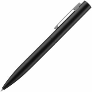 Ручка шариковая Inkolor, черная с серым — изображение 3