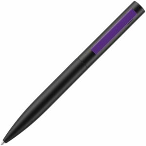 Ручка шариковая Inkolor, черная с фиолетовым — изображение 2