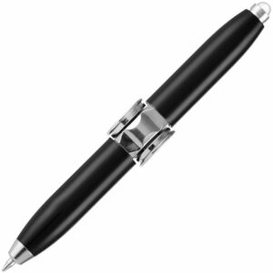 Ручка-спиннер Flipen с фонариком, черная — изображение 2