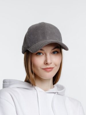 Бейсболка Soft Core, серая — изображение 9