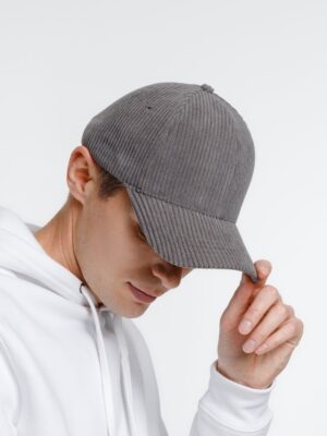 Бейсболка Soft Core, серая — изображение 7