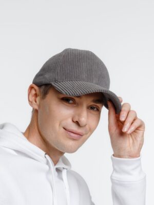 Бейсболка Soft Core, серая — изображение 5