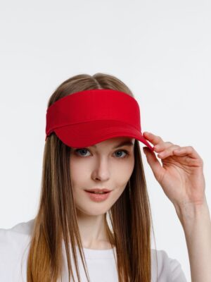 Козырек Viseros, красный — изображение 9