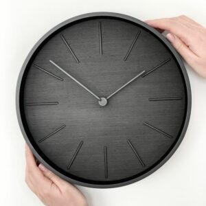 Часы настенные Plato, черное дерево — изображение 6