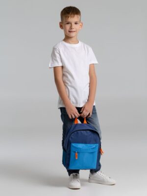 Рюкзак детский Kiddo, бордовый с серым — изображение 4