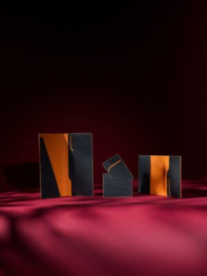 Дорожный органайзер Multimo, черный с оранжевым — изображение 5