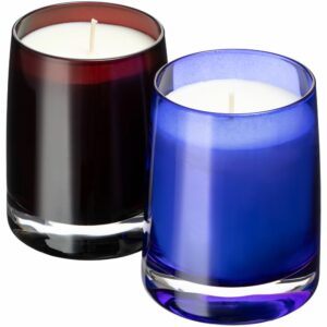 Ароматическая свеча Fragnola, грейпфрут и ветивер, бордовая — изображение 3