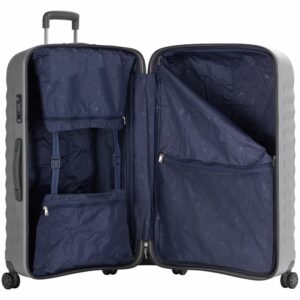 Чемодан Uno Zip Special L, серый — изображение 3