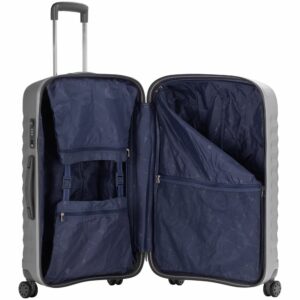 Чемодан Uno Zip Special M, серый — изображение 3