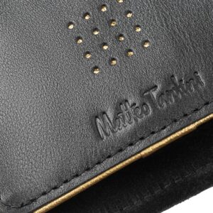 Кошелек Partinico, черный с золотистым — изображение 6