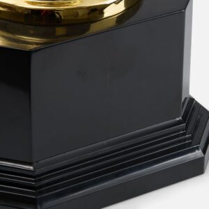 Кубок Floretta Oval, малый, золотистый — изображение 5