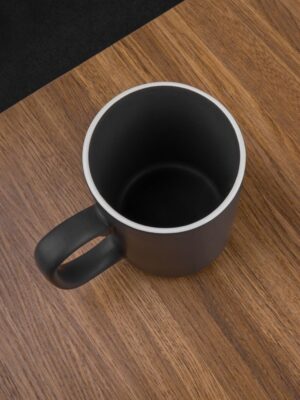 Кружка Mugful, темно-серая (графитовая) — изображение 7