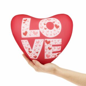 Подушка декоративная FrostyLove на заказ, сердце — изображение 5