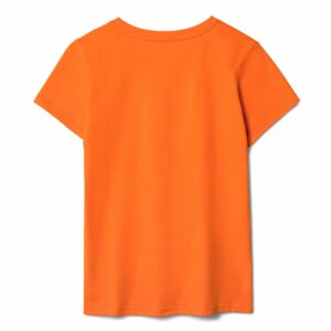 Футболка женская T-bolka Lady, оранжевая — изображение 2