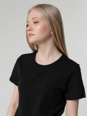 Футболка женская T-bolka Lady, черная — изображение 8