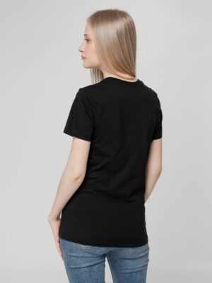 Футболка женская T-bolka Lady, черная — изображение 7