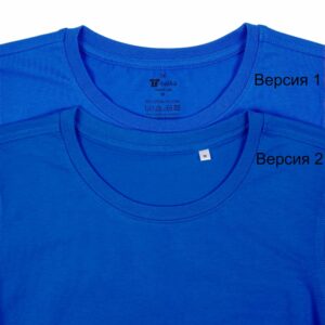 Футболка женская T-bolka Stretch Lady, ярко-синяя (royal) — изображение 3