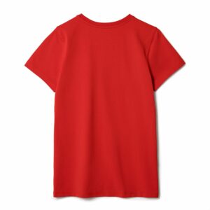 Футболка женская T-bolka Stretch Lady, красная — изображение 2