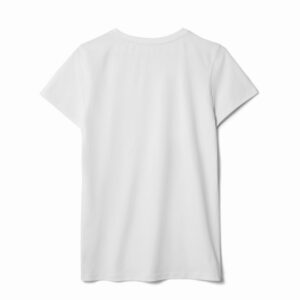 Футболка женская T-bolka Stretch Lady, белая — изображение 2