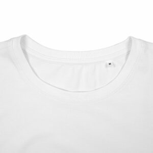 Футболка женская T-bolka Stretch Lady, белая — изображение 3