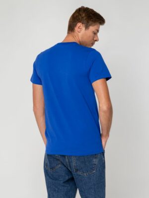 Футболка мужская T-bolka Stretch, ярко-синяя — изображение 6