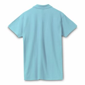 Рубашка поло мужская Spring 210, бирюзовая — изображение 2