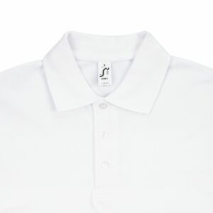 Рубашка поло мужская Spring 210, белая — изображение 3