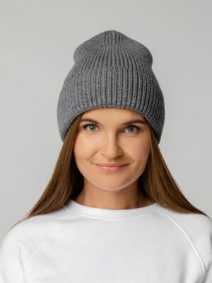 Шапка Tommi, серый меланж — изображение 4