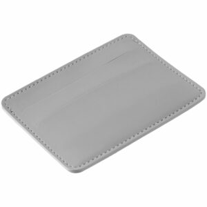 Чехол для карточек Shall Simple, серый — изображение 3